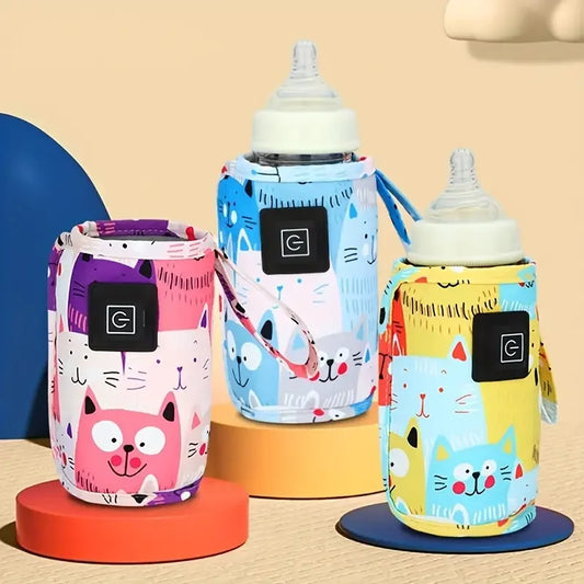 Cozy Portable Baby Bottle Warmer – Feed Anytime, Anywhere